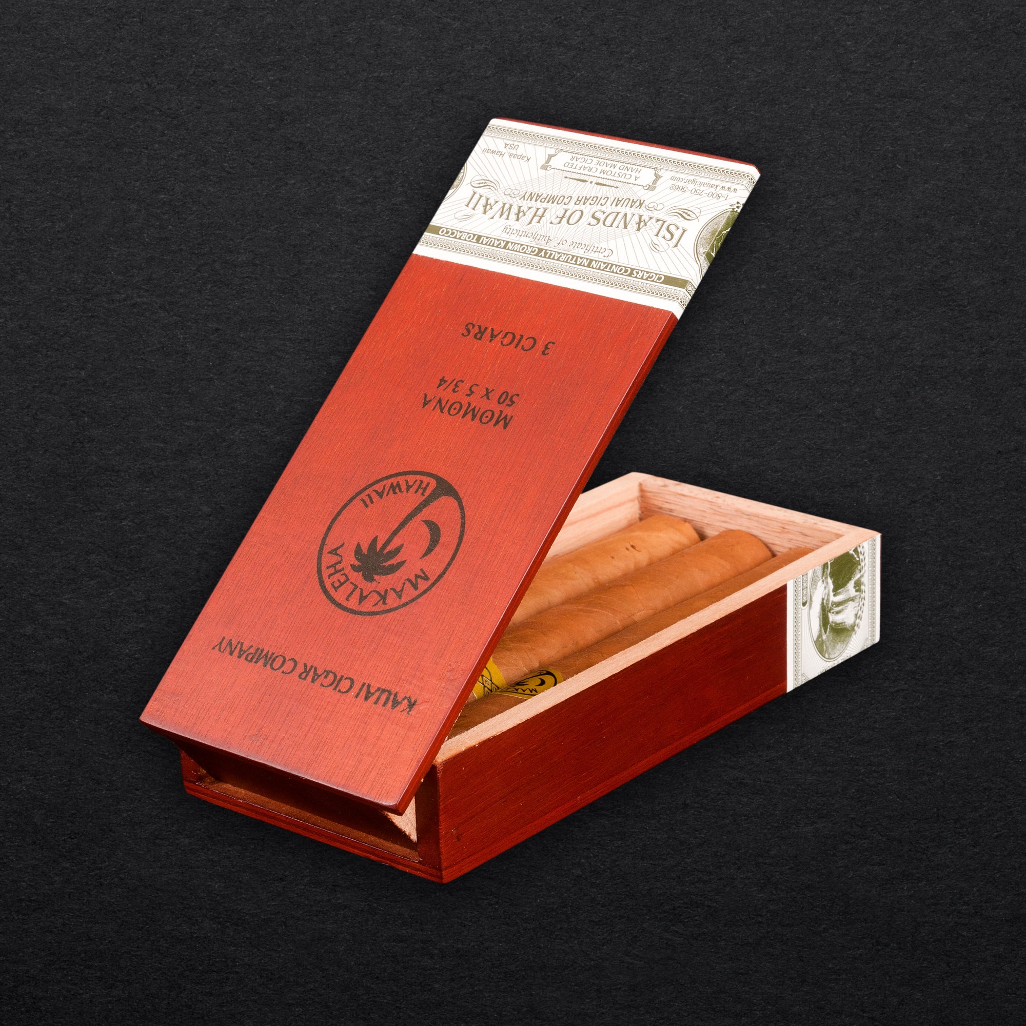 Makaleha - Momona Cigar 3ct. Box