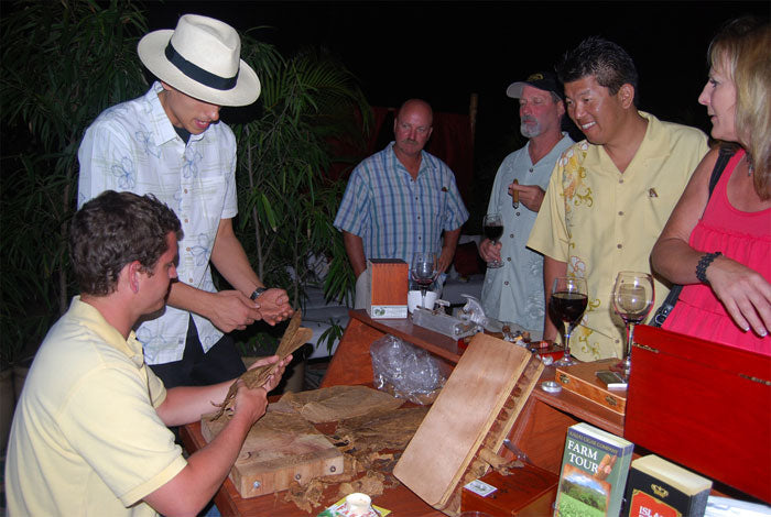 Kauai Grand Hyatt Resort Cigar Rolling Event
