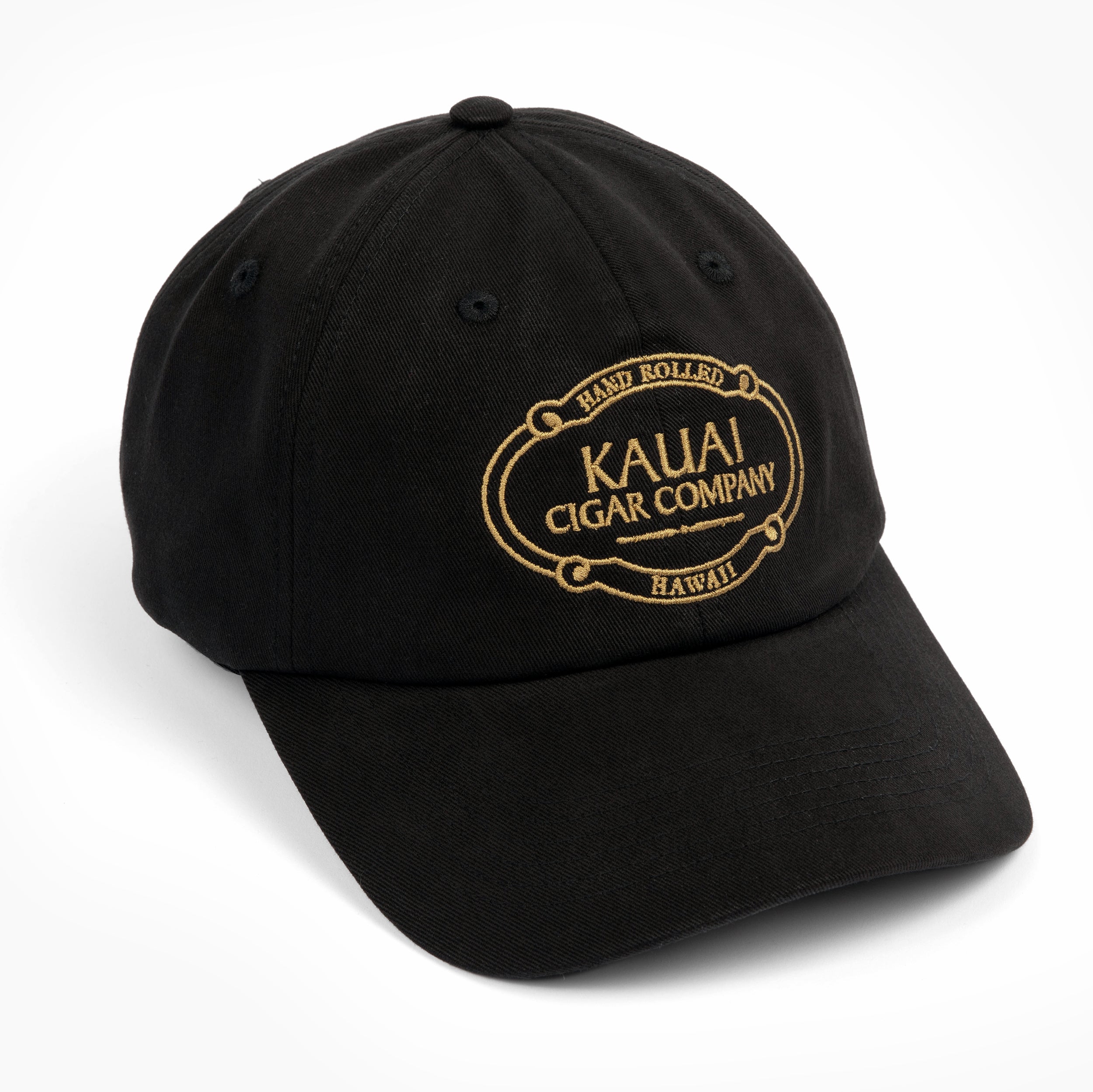 Kauai Cigar Company Logo Stitched Baseball Cap
