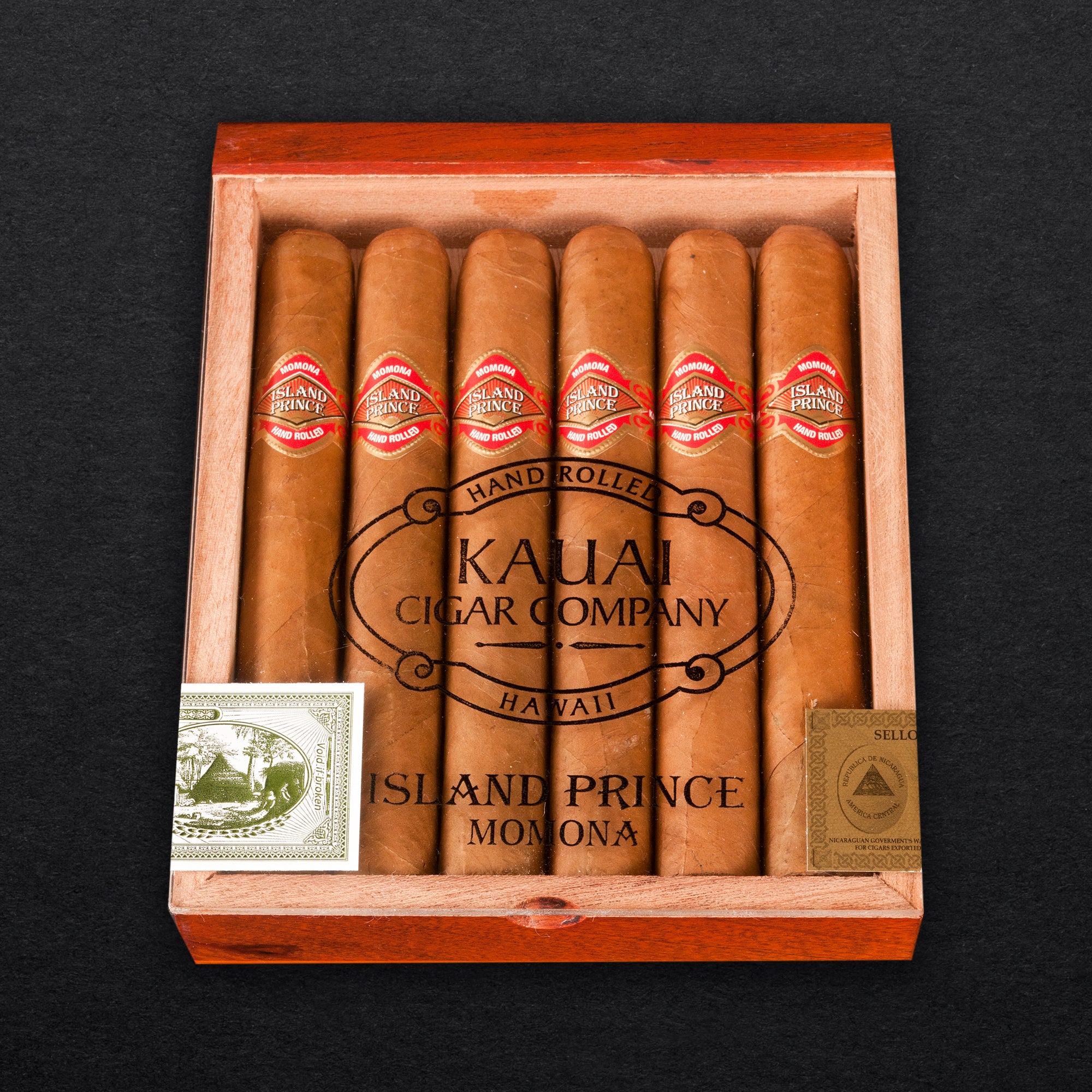 Island Prince Momona Cigars 6ct. Box